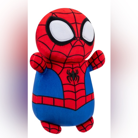 Squishmallows MARVEL Spidey and His Amazing Friends 10-inch Spidey HugMees - Picture 4 of 5